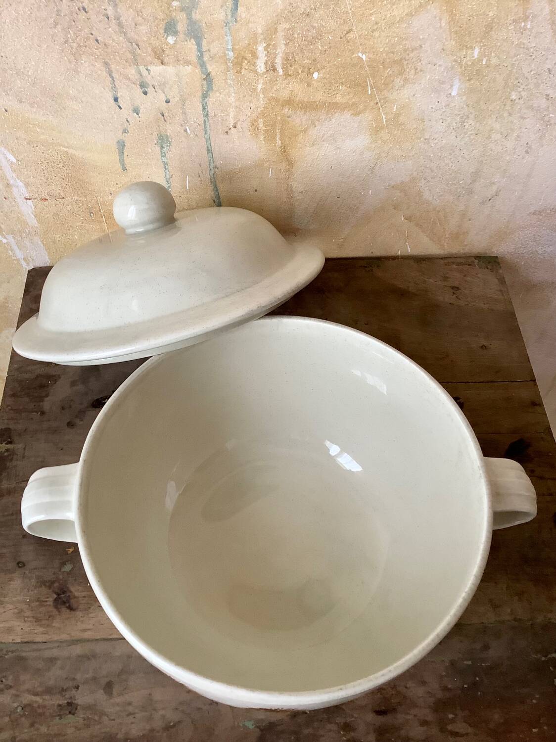 Sarreguemines thistle tureen