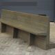 Banc d'École Bossche par Dom Hans van der Laan, 1964