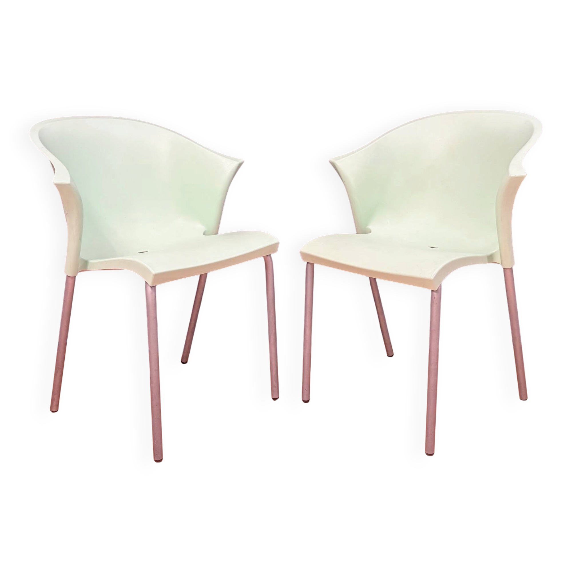 Pair of Bla Bla Bla chairs designed by Marco Maran for Parri A. & CO.