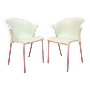 Paire de chaises Bla Bla Bla conçues par Marco Maran pour Parri A. & CO.