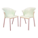 Pair of Bla Bla Bla chairs designed by Marco Maran for Parri A. & CO.