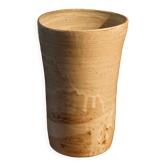 Vase en grés de Puisaye, signé Pierre Lion