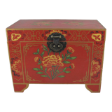 Chinese Chinese Red Lacquer Jewelry Box China
