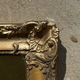 Miroir en bois de style Biedermeier