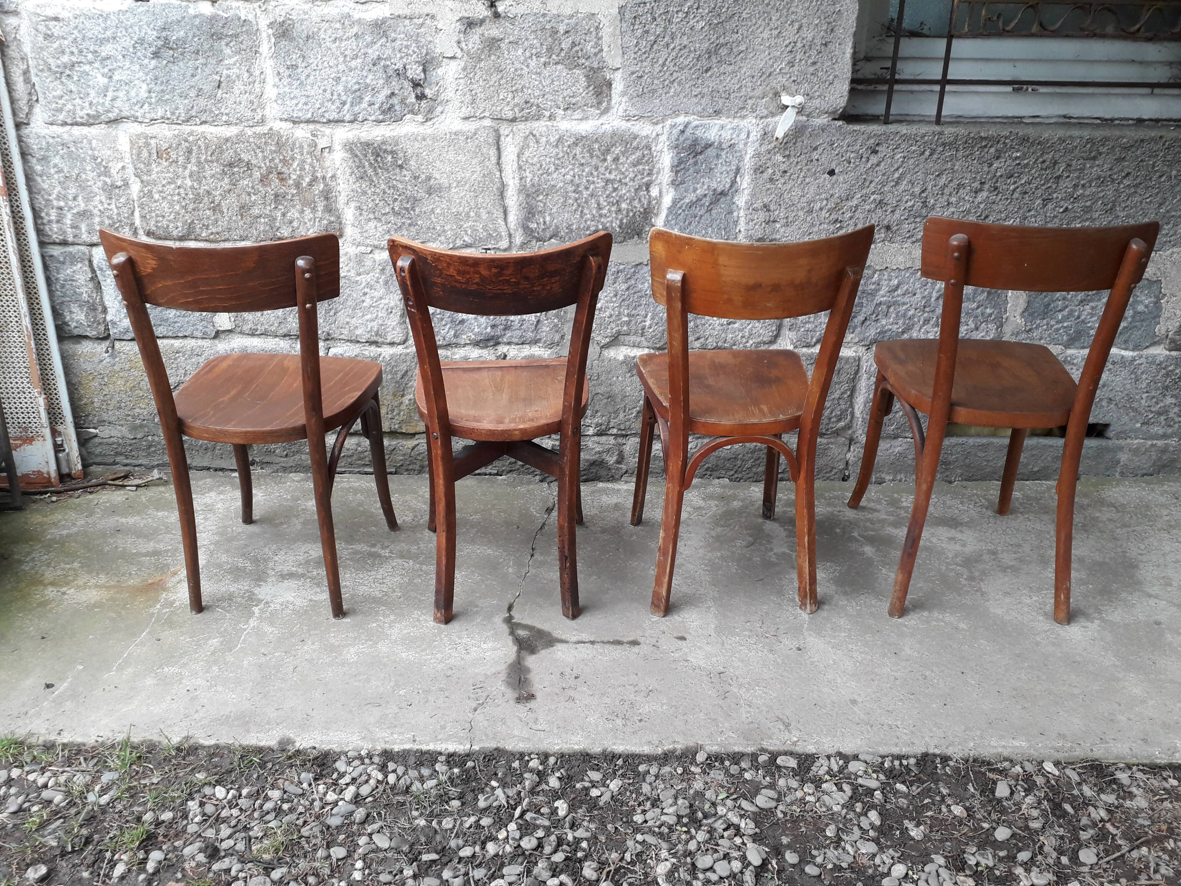Baumann / Thonet bistro chairs