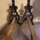 Gilded bronze candelabrum