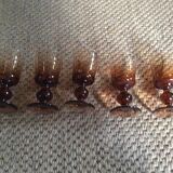 Series of 5 glasses