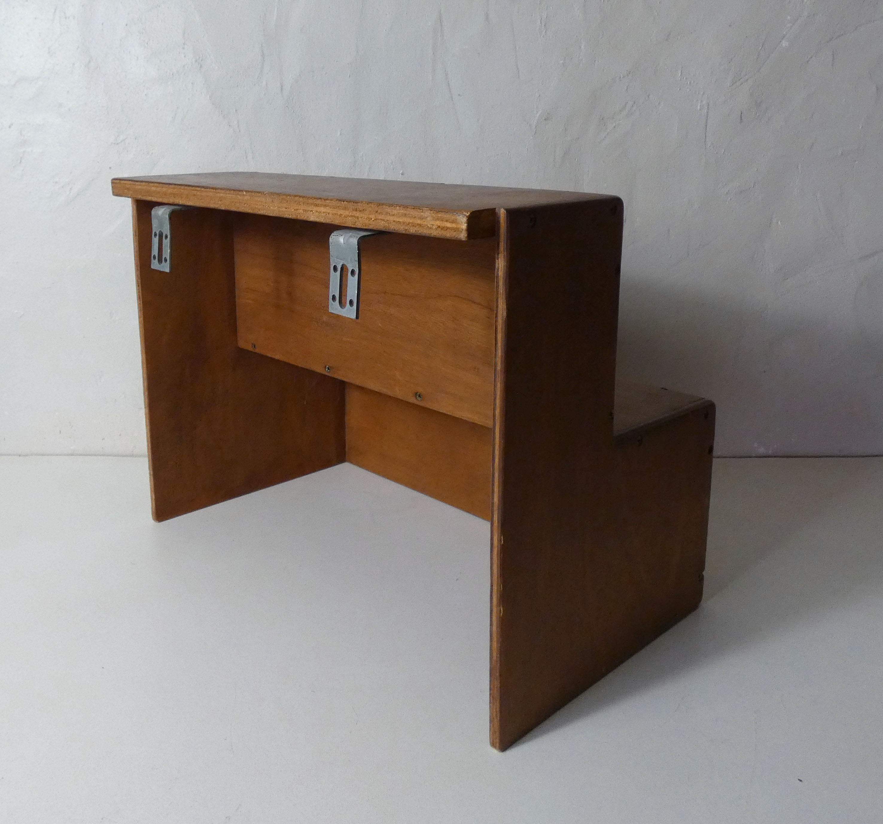 Vintage wooden foot walk