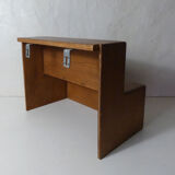 Vintage wooden foot walk