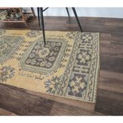 Turkish Handwoven Wool Kilim Rug 89x351