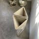 Planters jardinières fibrociment triangulaires