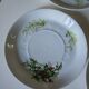 Limoges Christmas saucers