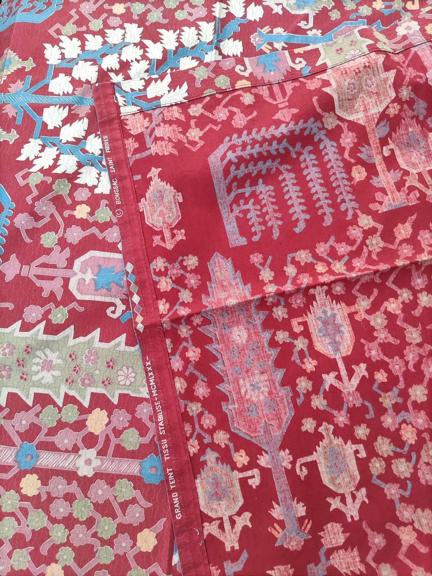Nappe et serviettes Boussac - romanex - modèle Yarkandi