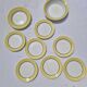 Set of 7 Flat Plates Plus 2 Dishes Ingrid Sarreguemines Digoin Model