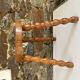 Tabouret de ferme tripode en bois
