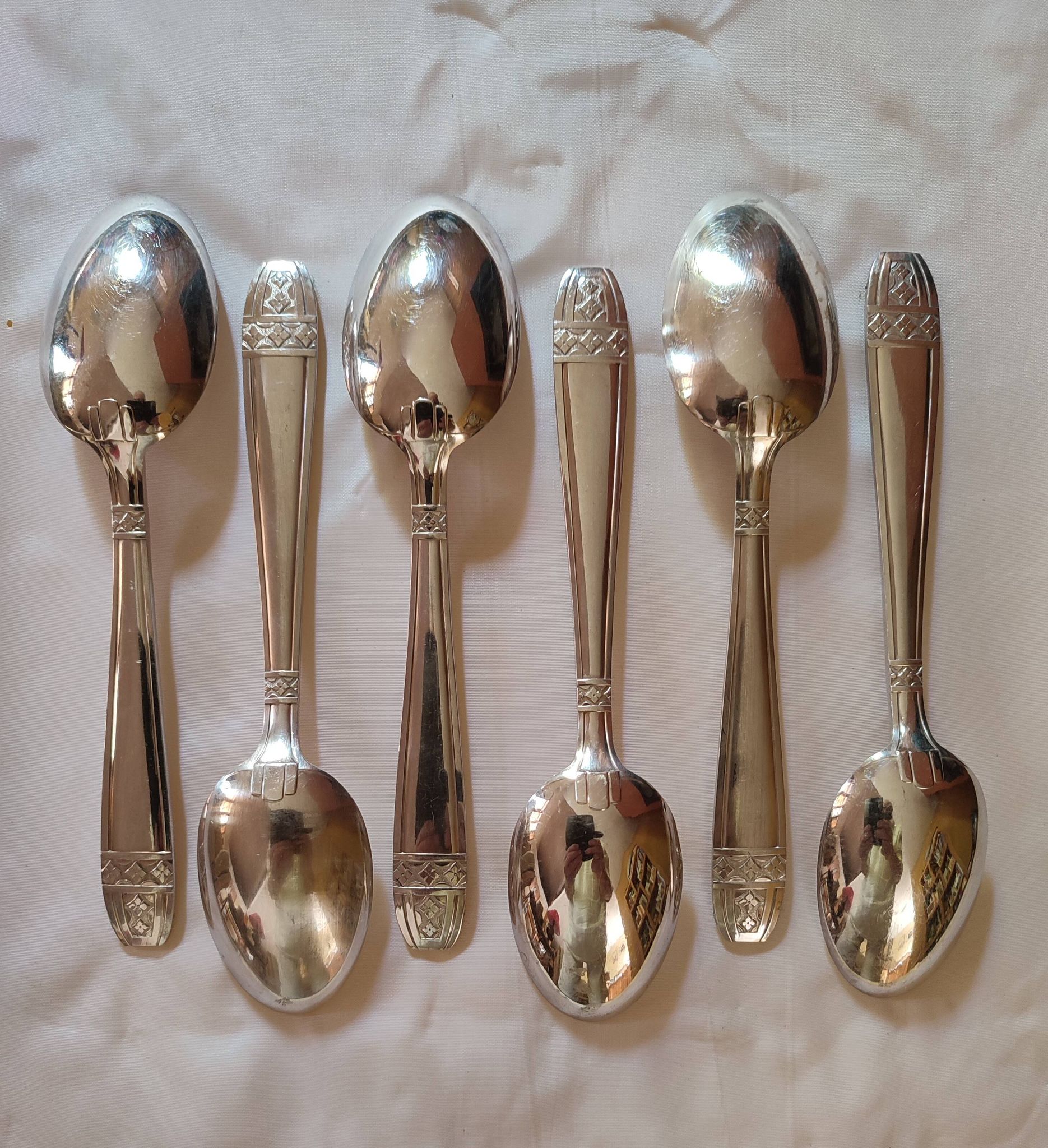 Silver-plated cutlery set - monaco grand prix model with case