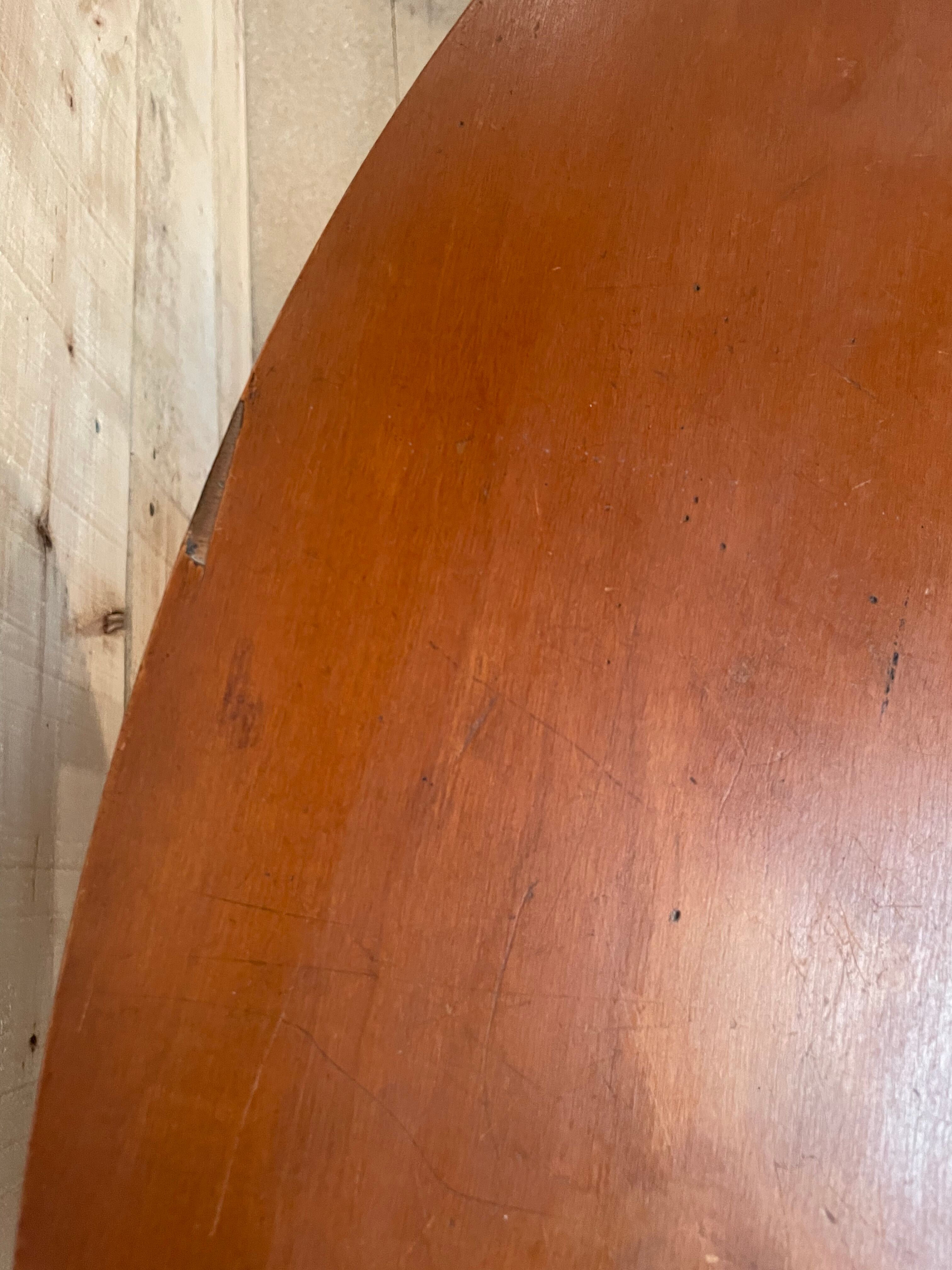 Table basse haricot vintage année 50