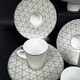Set of 6 Raynaud Silver coffee cups, shaking cups