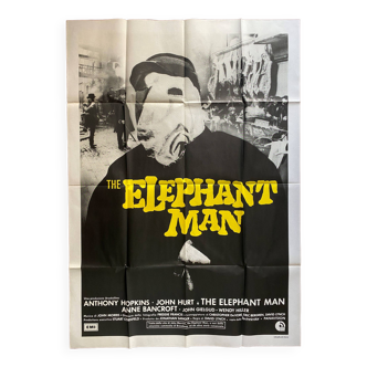 Affiche cinéma originale "Elephant Man" David Lynch 100x140cm 1980