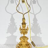 Lampe en Bronze Doré, époque Napoléon III – Milieu XIXe