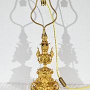 Lampe en Bronze Doré, époque Napoléon III – Milieu XIXe