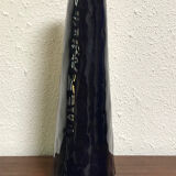 Virgin child statuette glazed terracotta