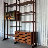 Mid-Century Italian Teak Wall Unit