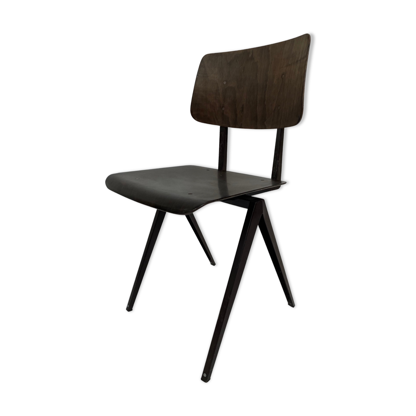 Chaise industrielle Galvanitas S16 Pagholz Pays-Bas
