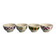 Lot de Bol ancien multicolore