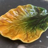 Empty pocket, slip dish in the shape of a leaf by Marc Giger