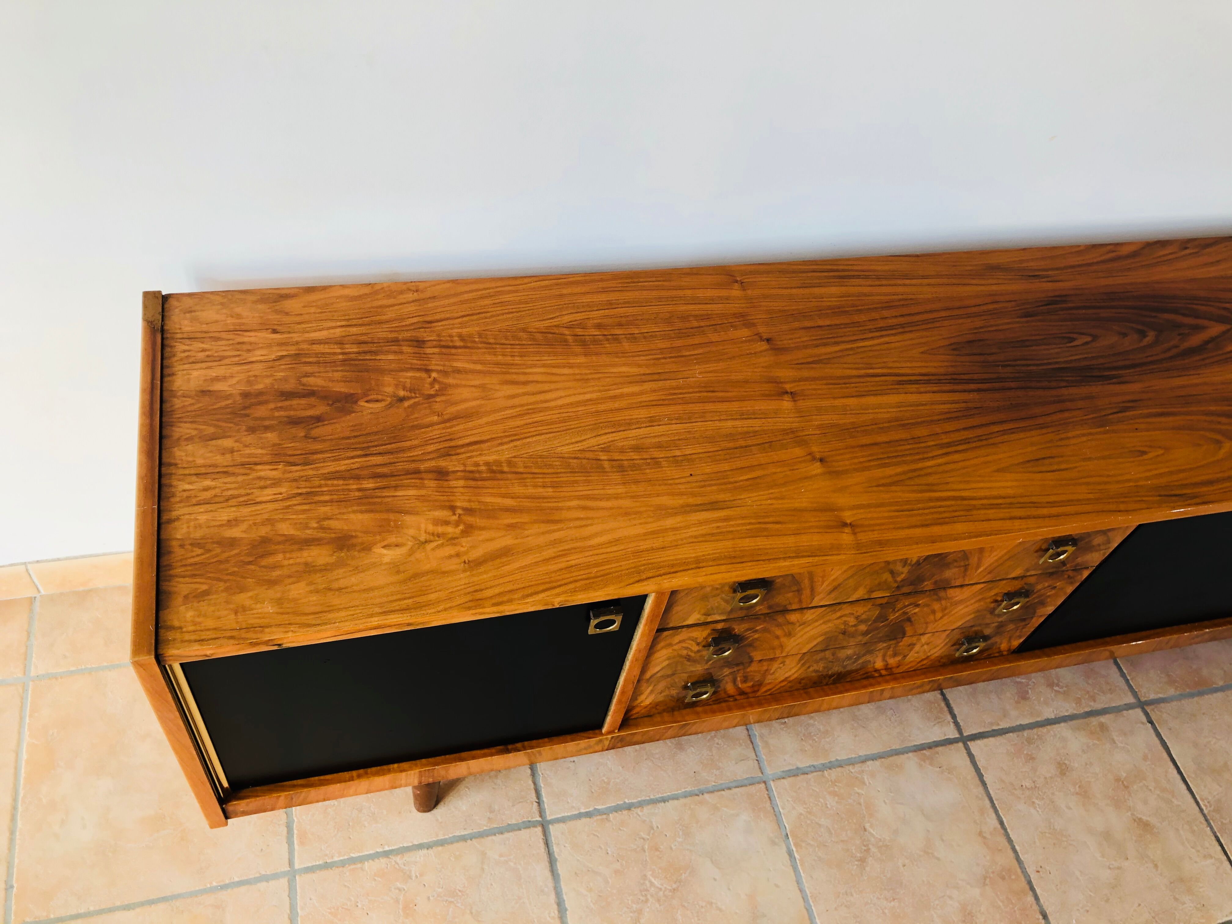 Enfilade vintage en noyer