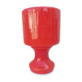 Vintage red opaline lamp from the 70'S