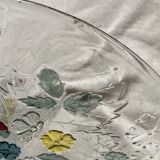 Cake stand with strawberry decoration