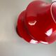 "Mushroom" Red Glass Table Desktop Light Made Hustadt Lights, Germany, 1970 No.2
