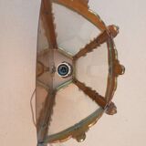 Superb bronze wall lamp lantern / working condition