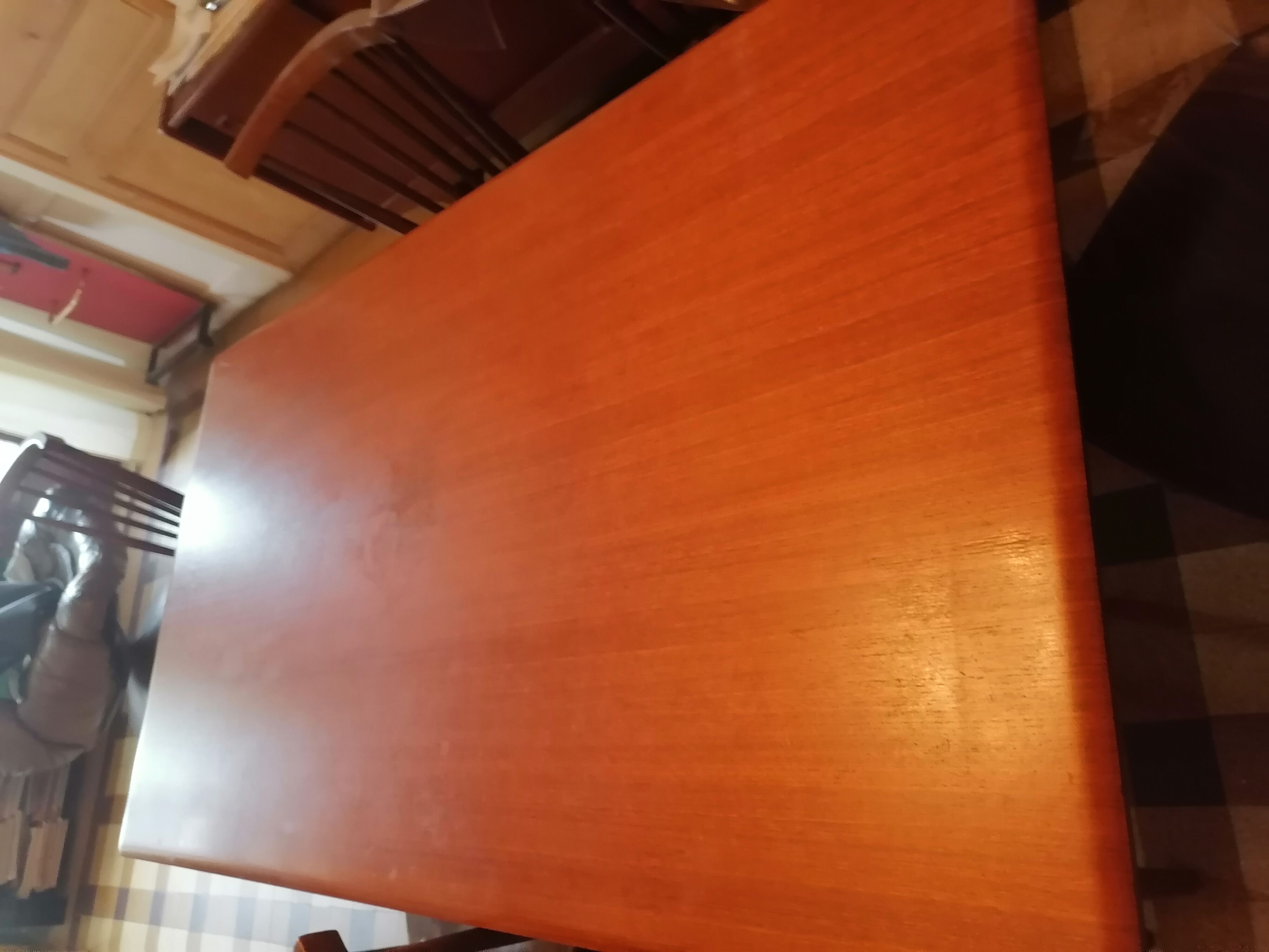 Teak 1960 scandinavian style dinning table