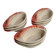 Set of 9 Vintage "Crayfish" Ceramic Bowls, "Charles Amand"