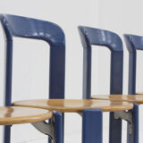 Vintage Bruno Rey dining chairs model 3300 set of 6