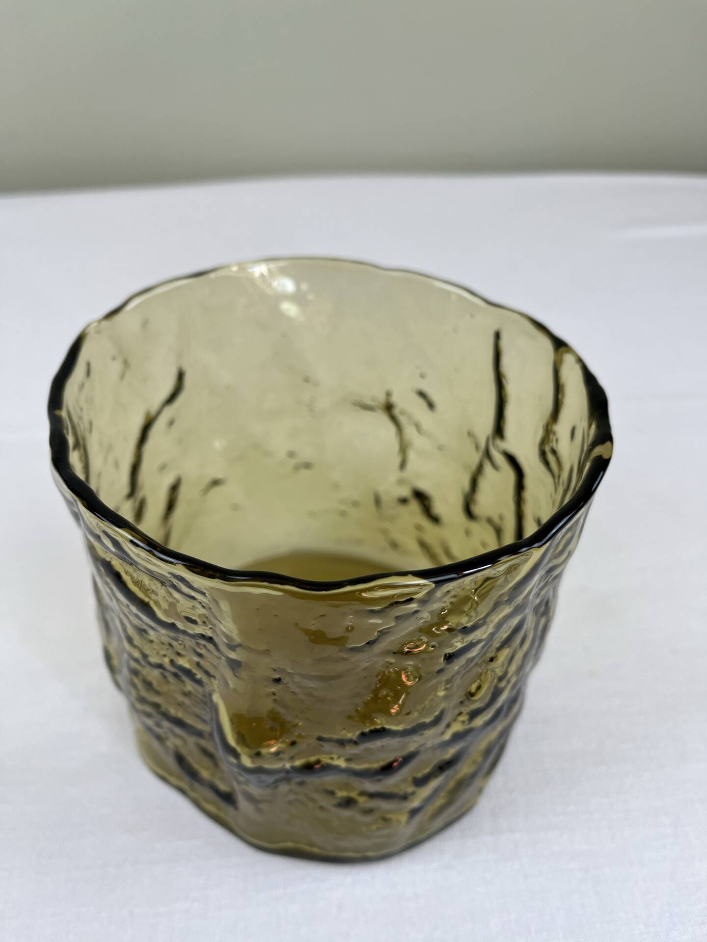 Vintage blown glass vase