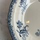 Large presentation dish Sarreguemines Fontanges ironstone