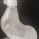 Zoomorphic carafe (28 cm) in Italian frosted glass - 1970s