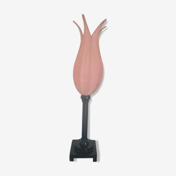 Lampe fleur style japonisant