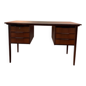 Bureau scandinave vintage en teck