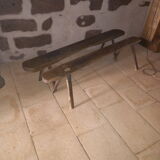 Pair of rustic benches
