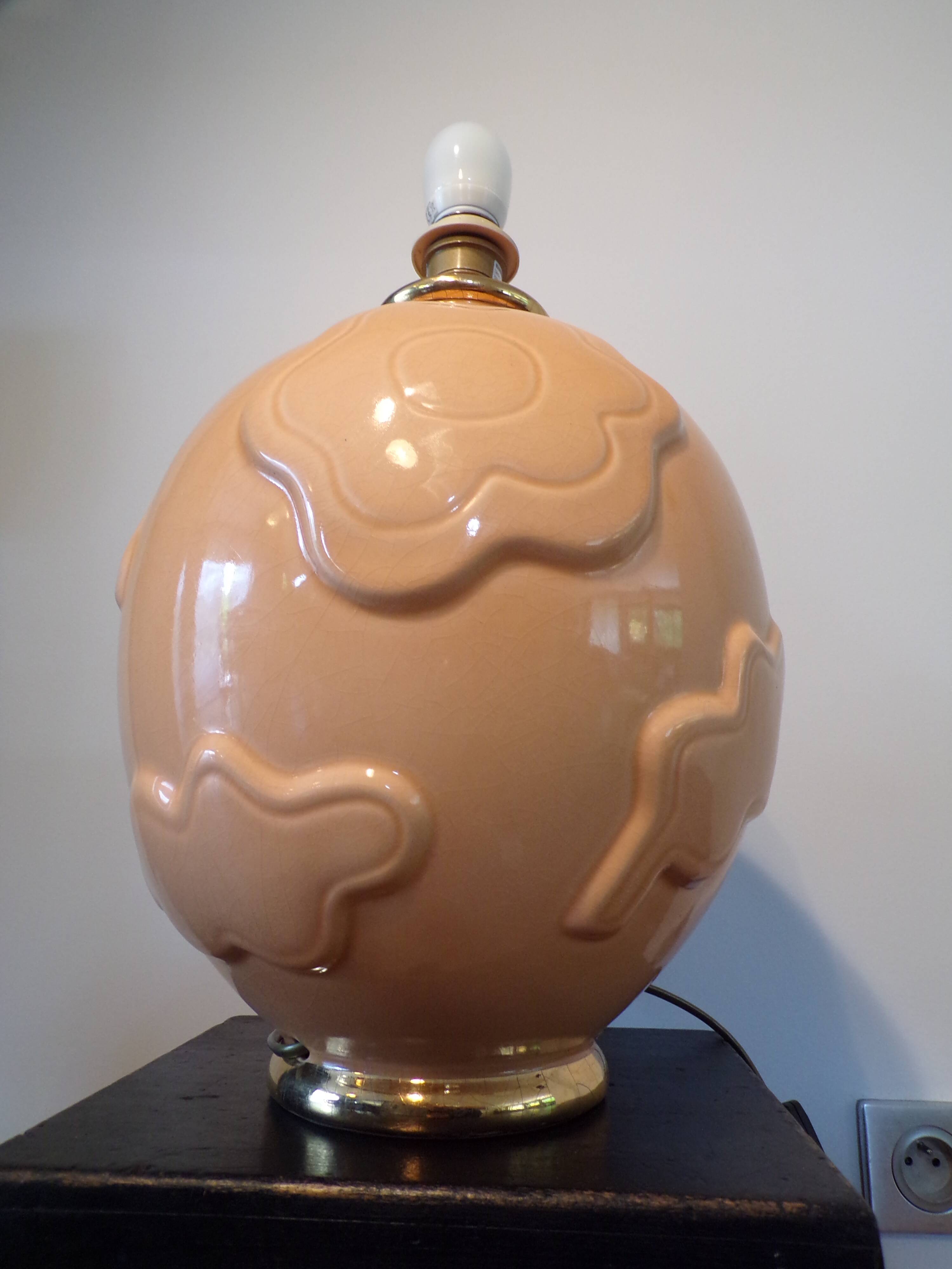 Lunéville Manufacture ceramic lamp