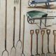 Lucien Dautrey, gardening tools, engraving, nineteenth century