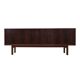 Buffet en palissandre, design danois, années 1970, fabricant : Omann Jun