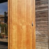 Renovated wooden cloakroom