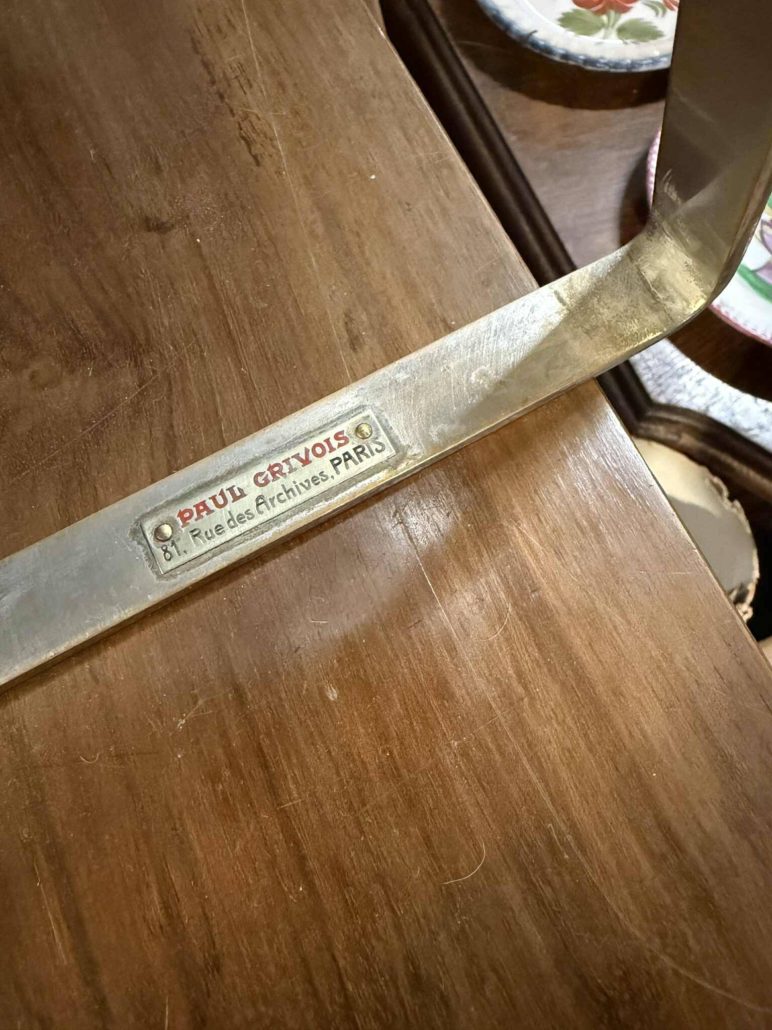 1960s Barber Mirror P. Grivois