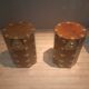 Paire de tabouret coffre octogonal d'extreme orient